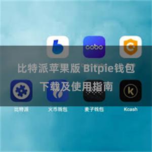 比特派苹果版 Bitpie钱包下载及使用指南