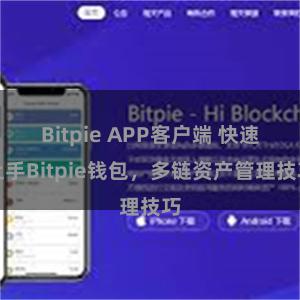 Bitpie APP客户端 快速上手Bitpie钱包，多链资产管理技巧