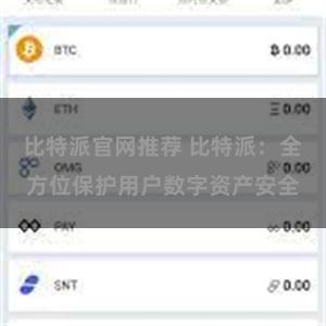 比特派官网推荐 比特派：全方位保护用户数字资产安全